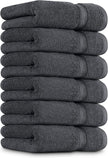 Utopia Towels 6 Pack Premium Hand Towels, 16 by 28 inches, 100% Ring Spun Cotton, Soft and Absorbent 600 GSM Towels for Bathroom, Gym, and Hotel, Grey 🍁 All In One Marketplace Canada