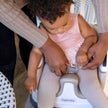 Ingenuity Baby Base 2-in-1 Booster Feeding and Floor Seat with Self-Storing Tray - Cashmere 🍁 All In One Marketplace Canada