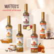 Matteo's Barista Style Sugar-Free Coffee Syrup, 6 Flavour Dessert Variety Pack, Zero Calories and Sugar, Keto-Friendly Coffee Syrups, Delicious Flavoured Coffee Syrup - 25.4 oz Syrup Bottles 🍁 All In One Marketplace Canada