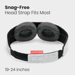 Manta Original Sleep Mask - Maximum Blackout Sleep Mask for Deep Sleep, Adjustable with Detachable Eye Cups, Zero Eye Pressure for Back & Belly Sleepers, Ideal for Travel, Shift Work & Daytime Sleep 🍁 All In One Marketplace Canada