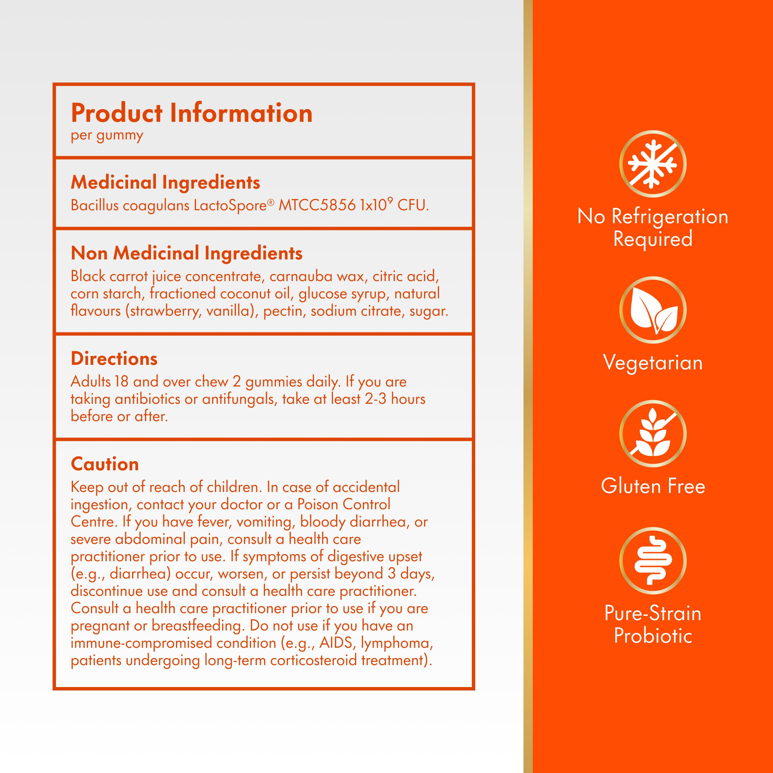 Align Probiotic Gummies for Women & Men, Helps Support Gastrointestinal Health, Made With Naturally Sourced Fruit Flavors, Strawberry Flavour, 60 Gummies 🍁 All In One Marketplace Canada