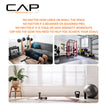 CAP Barbell High Density Exercise Yoga Mat with strap and Knee Pad 71