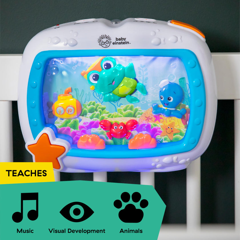 Baby Einstein Sea Dreams Soother Musical Crib Toy and Sound Machine, Newborn and up 🍁 All In One Marketplace Canada