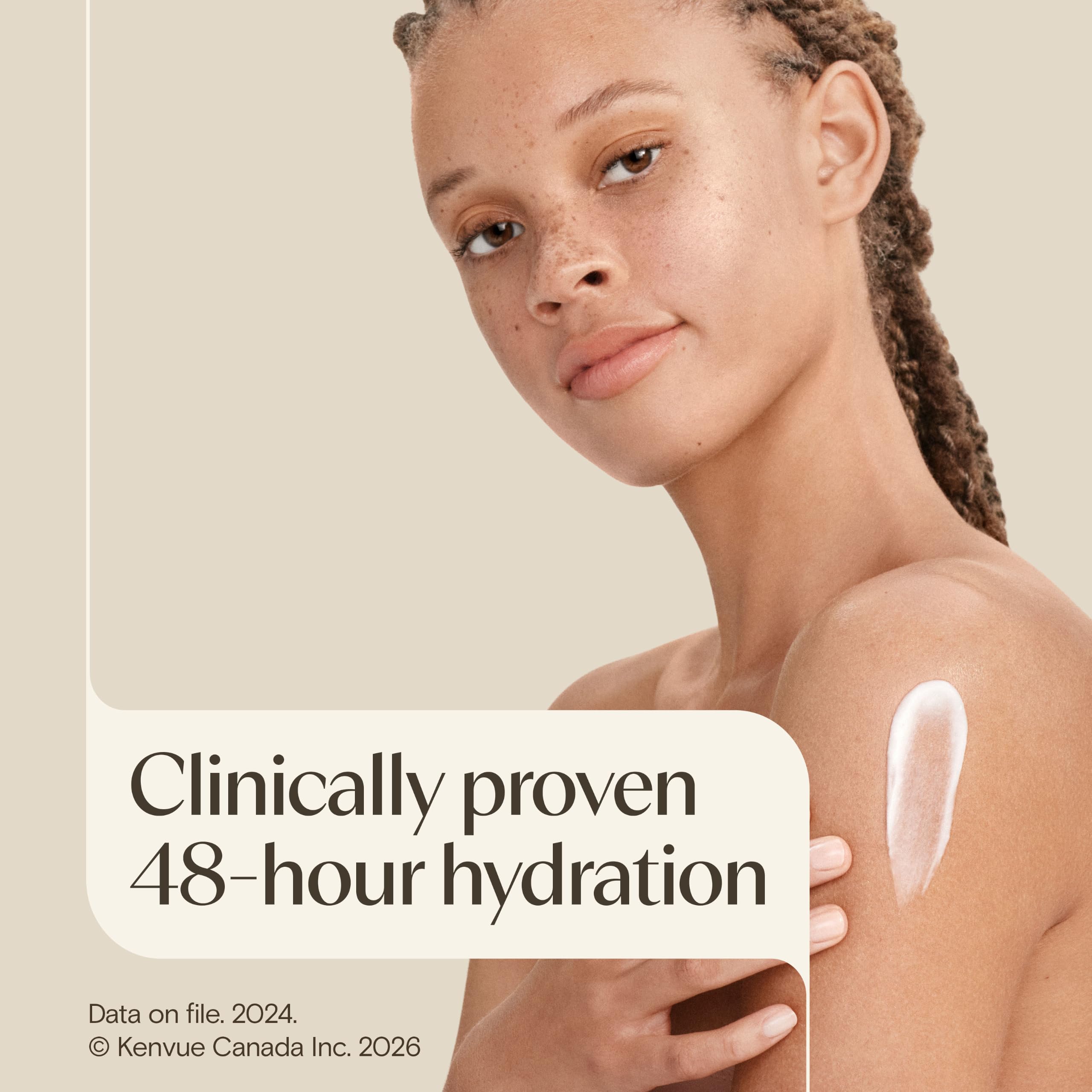 Aveeno Daily Moisturizing Body Lotion with Soothing Prebiotic Oat, Gentle Lotion Nourishes Dry Skin With Moisture, Paraben-, Dye- & Fragrance-Free, Non-Greasy & Non-Comedogenic, 975 ml 🍁 All In One Marketplace Canada