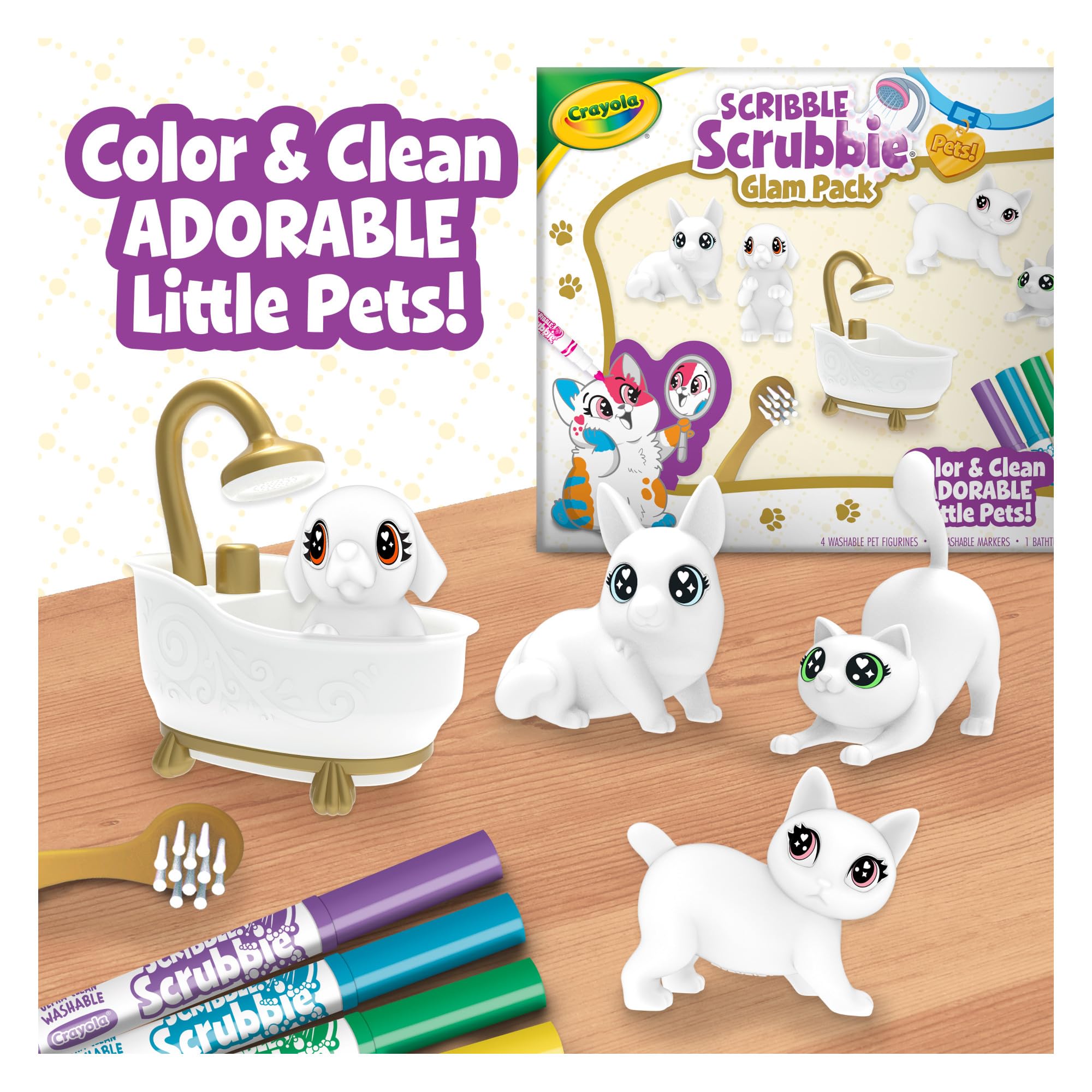 Crayola Scribble Scrubbie Pets Tub Playset, Creative Toys 🍁 All In One Marketplace Canada