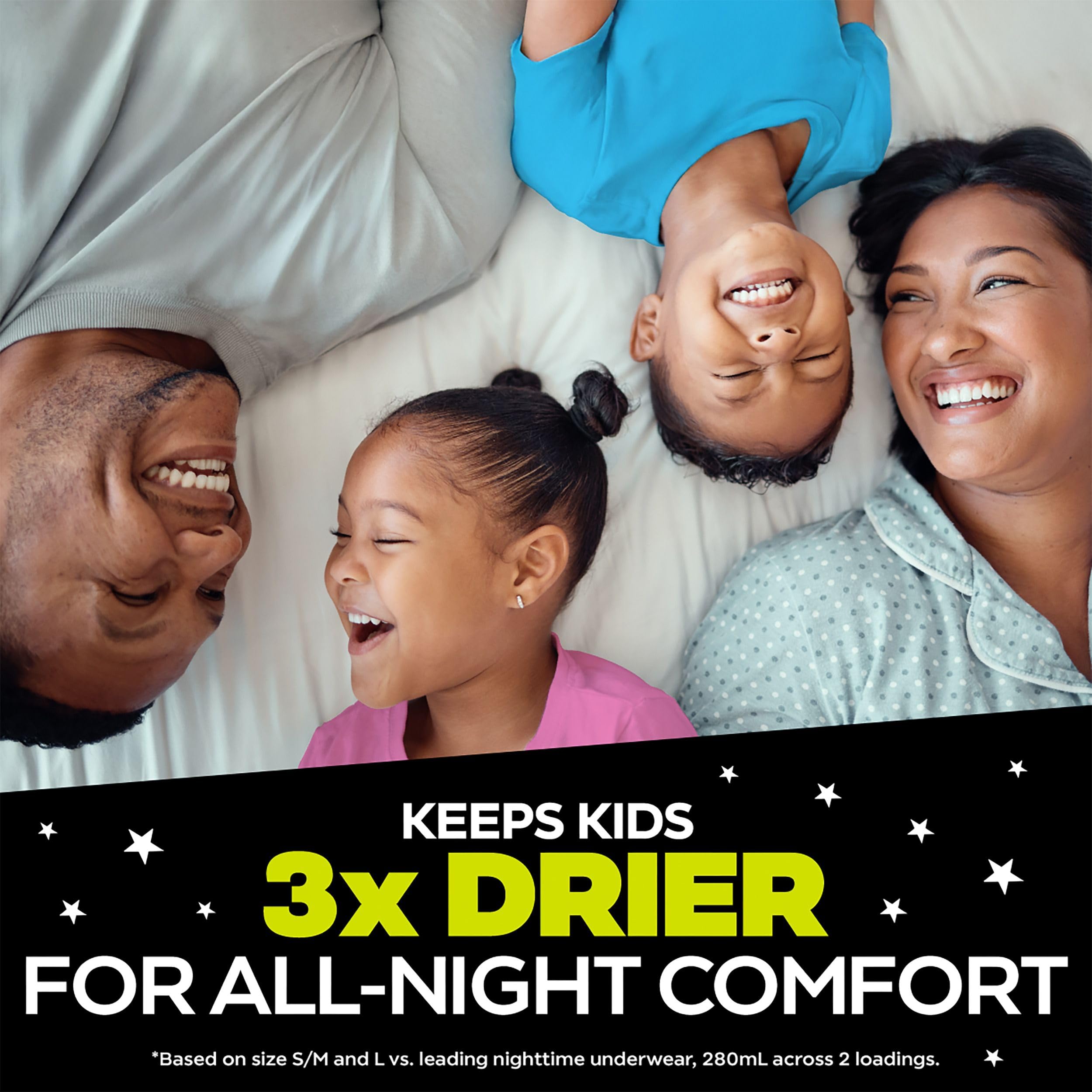 Pampers Ninjamas Nighttime Bedwetting Underwear Girls Size L (29-57 kg), (Packaging & Prints May Vary), 34 Count 🍁 All In One Marketplace Canada