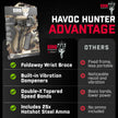 Barnett King Rat Slingshots, Havoc Hunter Slingshot, Includes Double-X Tapered Speed Bands, Hotshot .38 Caliber Ammo, & Brushed Leather Pouch 🍁 All In One Marketplace Canada