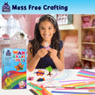 Purple Ladybug 300 Bendable Wax Craft Stix - Fun Roadtrip and Travel Activities, Arts & Crafts for Kids 6-8, Boys & Girls Gifts 4-12 Years Old, Birthday Party Favors for Kids, Loot Bag Fillers 🍁 All In One Marketplace Canada