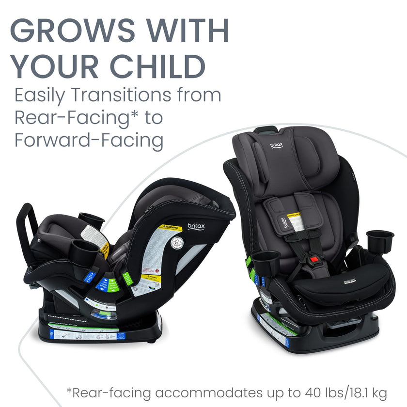 Britax Poplar S Convertible Car Seat, Slim 17” Design — Stone Onyx 🍁 All In One Marketplace Canada