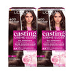L'Oréal Paris Casting Crème Gloss Hair Dye, 400 Dark Brown, Semi permanent Hair Color with Hair Gloss, 1 Kit (Pack of 2) 🍁 All In One Marketplace Canada