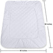 Utopia Bedding Quilted Fitted Mattress Pad, Queen Size, Elastic Fitted Mattress Topper Protector and Cover Stretches up to 16 Inches Deep, Machine Washable (White) 🍁 All In One Marketplace Canada