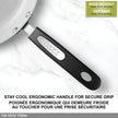 Starfrit The Rock Terra 30cm Ceramic Deep Fry Pan with Lid, PFAS Free 🍁 All In One Marketplace Canada
