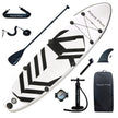 Aqua Plus 6inches Thick Inflatable SUP for All Skill Levels Stand Up Paddle Board,Paddle,Pump,ISUP Travel Backpack, Leash,Shoulder Strap,Youth,Adult Inflatable Paddle Board 🍁 All In One Marketplace Canada
