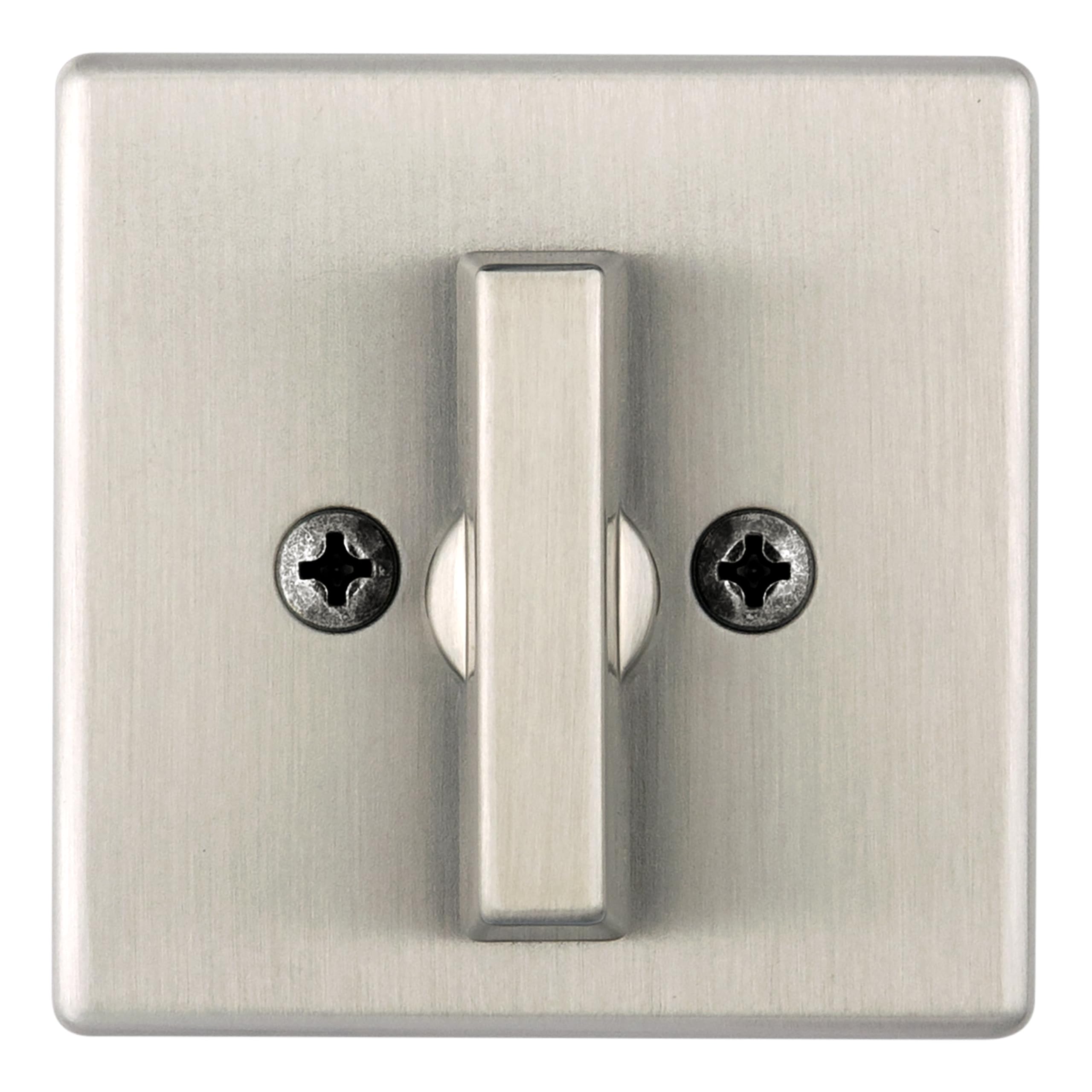 Weiser Elements Satin Nickel Square Deadbolt Lock, ANSI/BHMA Grade 3 Certified Front Door Lock, Kick Proof, Bump Proof & Anti-theft Exterior Door Lock with Key, Traditional Door Locks for Entry Door 🍁 All In One Marketplace Canada
