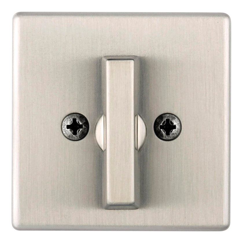Weiser Elements Satin Nickel Square Deadbolt Lock, ANSI/BHMA Grade 3 Certified Front Door Lock, Kick Proof, Bump Proof & Anti-theft Exterior Door Lock with Key, Traditional Door Locks for Entry Door 🍁 All In One Marketplace Canada