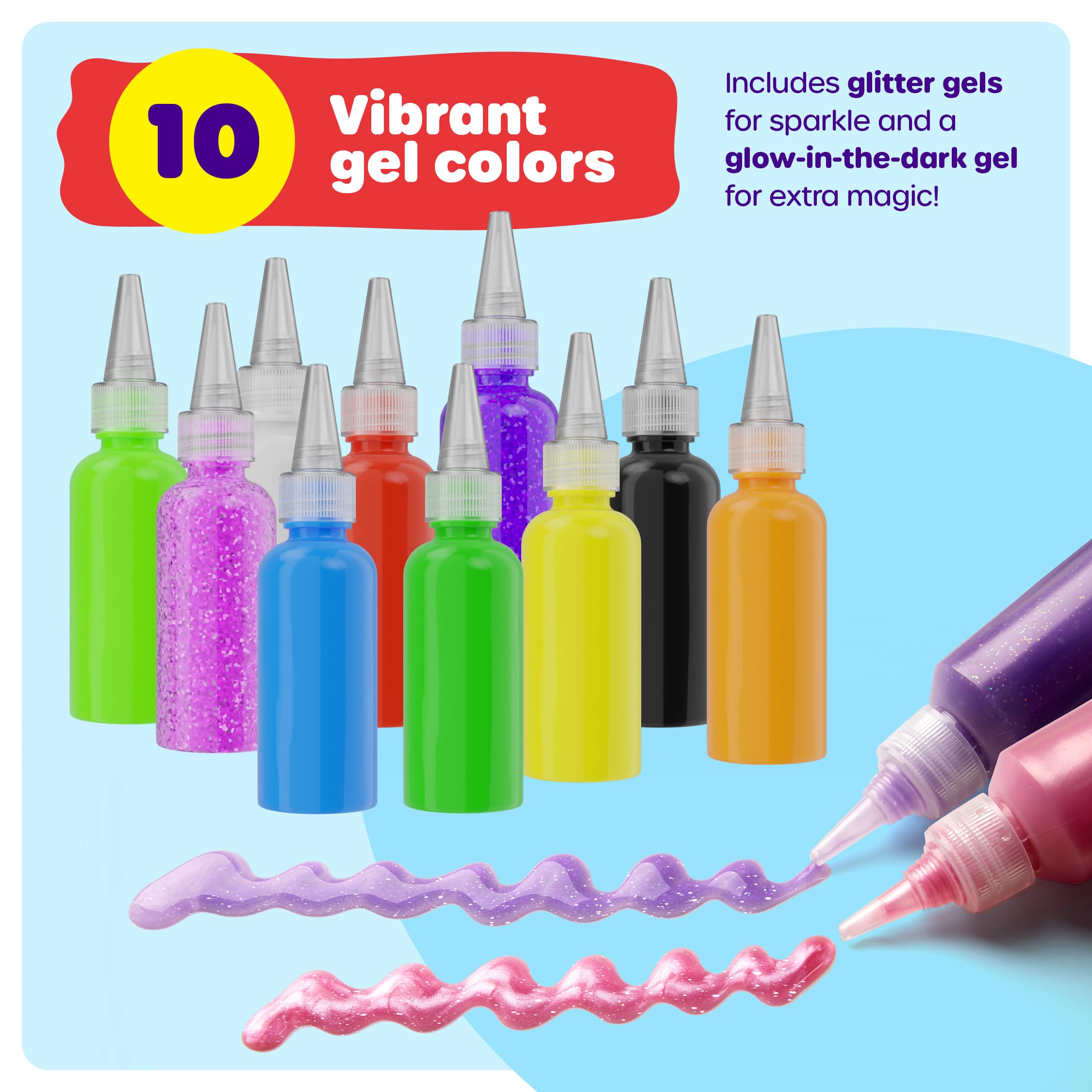 Dan&Darci Aqua Fairy Water Gel Kit for Kids - Craft for Kids - Magic Elf Toy Kits - Waters Pets - DIY Squishy Maker - Make Your Own Squishies Toys Crafts for Boys & Girls Ages 6-12 🍁 All In One Marketplace Canada