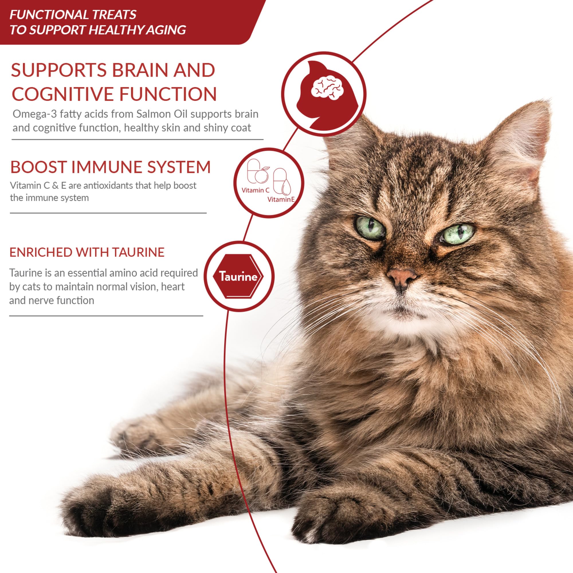 INABA Churu for Senior 10+, Creamy Lickable Cat Treats with Taurine, Vitamin E & C, 14 Grams Each, 40 Tubes, Tuna & Chicken Variety 🍁 All In One Marketplace Canada