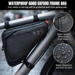 WOTOW Bike Frame Storage Bag, Water Resistant Cycling Reflective Triangle Handlebar Top Tube Bag Under Seat Pouch Strap-On Adjustable Install Position Tool Accessories Pack for Mountain Road Bike 🍁 All In One Marketplace Canada