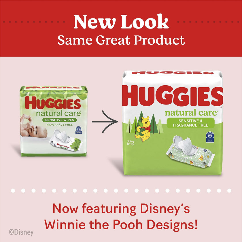 Huggies Natural Care Unscented Baby Wipes, Sensitive, 6 Refill Packs (1008 Wipes) 🍁 All In One Marketplace Canada