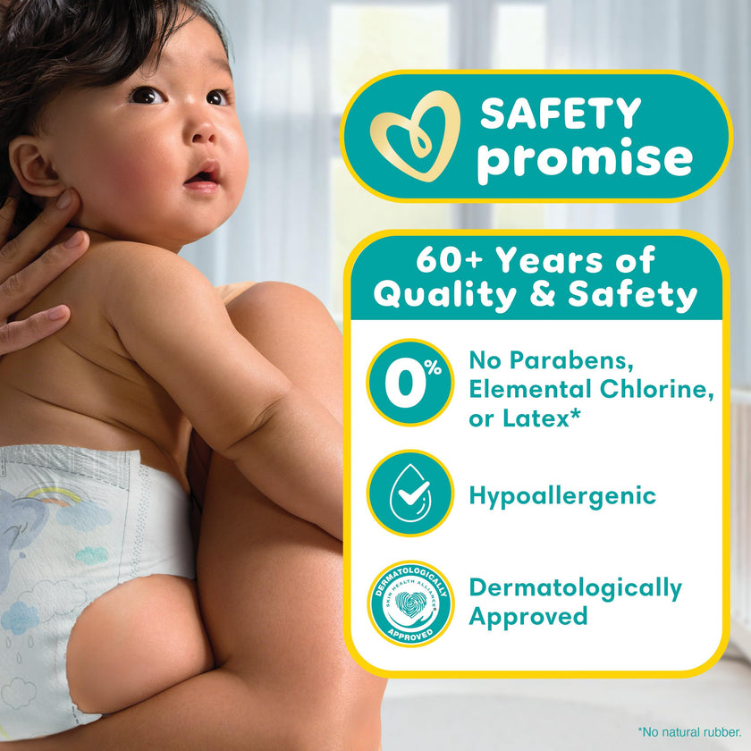 Pampers Swaddlers Diapers, Size 5, Absorbent, Keeps Baby Dry and Comfortable, Skin Safe Disposable Baby Diaper, 1 Pack (Count of 132) 🍁 All In One Marketplace Canada