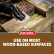 Bondo Wood Filler 12 oz with Hardener 0.5 oz, Repairs Chips and Cracks in Wood, Sandable, Paintable, and Stainable 🍁 All In One Marketplace Canada