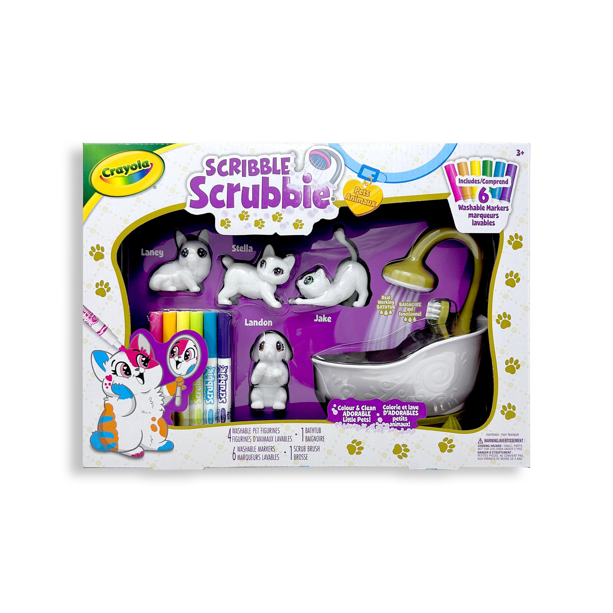 Crayola Scribble Scrubbie Pets Tub Playset, Creative Toys 🍁 All In One Marketplace Canada