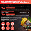 Magnesium Glycinate/Bisglycinate | Supports Sleep, Relaxation, Energy Metabolism & Muscle Function | Chelated | 200mg Elemental Magnesium | Stomach Friendly | Canadian Made, Quality Assured 🍁 All In One Marketplace Canada