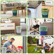 Biodegradable Small Trash Bags, 10L / 3 Gallon, 200 Count | Premium Thick Garbage Bags, Unscented Eco-Friendly Bin Liners for Kitchen, Bathroom, Office & Bedroom | EnvoWise Compostable Trash Bags 🍁 All In One Marketplace Canada