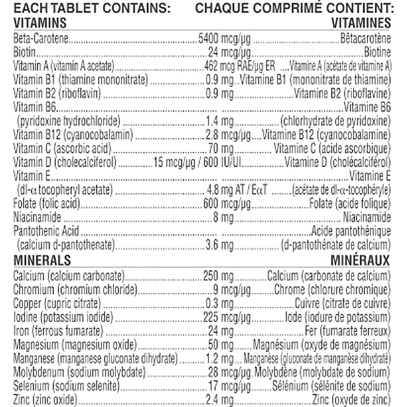 NESTLÉ Materna Prenatal Multivitamin Supplement | Folic Acid | 100 Tablets 🍁 All In One Marketplace Canada