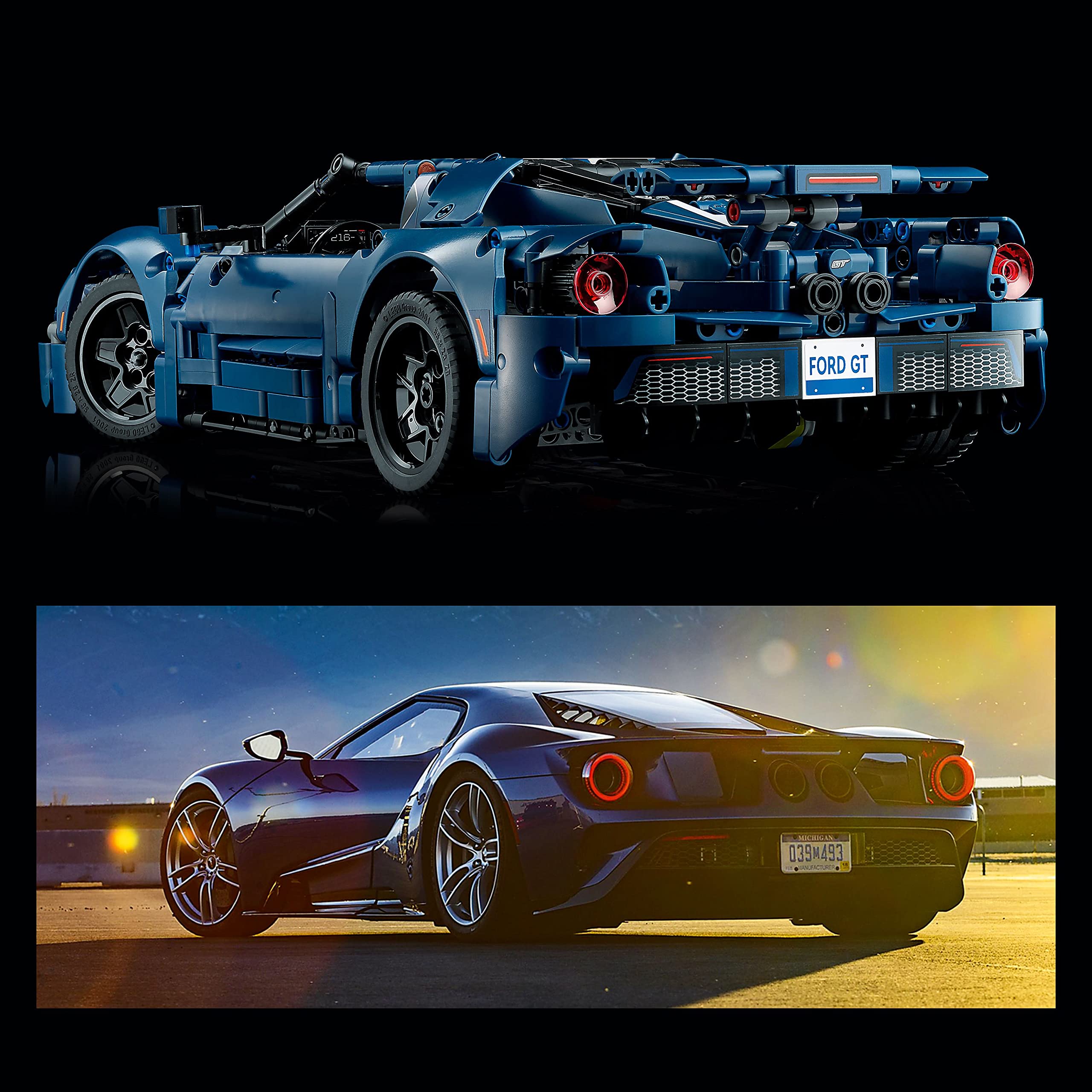 LEGO Technic 2022 Ford GT 42154 Car Model Kit for Adults to Build, Collectible Set, 1:12 Scale Supercar with Authentic Features, Gift Idea That Fuels Creativity and Imagination 🍁 All In One Marketplace Canada