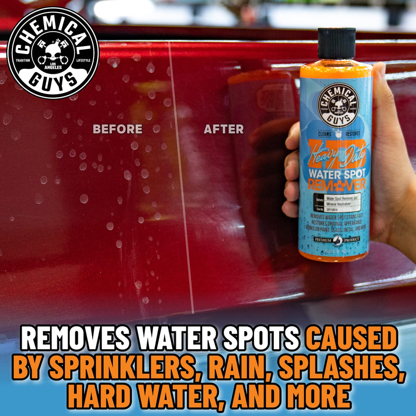 Chemical Guys Heavy Duty Water Spot Remover, Safe for Cars, Trucks, Motorcycles, RVs, Home, Office & More, 473 ml 🍁 All In One Marketplace Canada