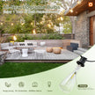 addlon 42FT(36+6) Solar Lights Outdoor Waterproof, String Lights Outdoor Solar power with Remote & USB Port 12+1 LED Shatterproof Bulbs 3 Light Modes,Dimmable &Timable Solar Light for Camping Backyard 🍁 All In One Marketplace Canada
