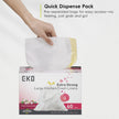 EKO Extra Strong 21 Gallon Large Trash Bags, Heavy-Duty Drawstring Kitchen & Household Garbage Bags (80L), Leak-Resistant, Fresh Floral Scent, Continuous Odor Control, 60 Count, Code G 🍁 All In One Marketplace Canada