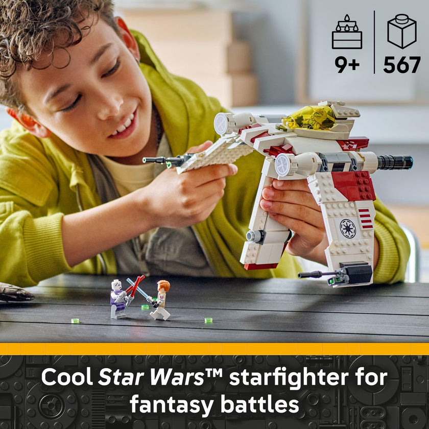 LEGO Star Wars: The Clone Wars V-19 Torrent Starfighter Building Toy - Pretend Play Set for Boys & Girls, Ages 9+ - Starship Model Kit W/ 3 Minifigures - Gift Idea for Birthdays - 75432 🍁 All In One Marketplace Canada