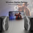 Oraolo Bluetooth Speaker, IPX7 Waterproof Portable Bluetooth Speaker with Stereo Sound, Bluetooth 5.4, Support AUX/TF Card, TWS Pairing,Small Wireless Speaker for Home, Shower, Outdoors, Travel Black 🍁 All In One Marketplace Canada