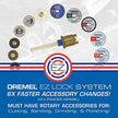Dremel EZ456B 1 1/2-Inch EZ Lock Rotary Tool Cut-Off Wheels- Rotary Tool Cutting Accessories, Perfect for Slicing Sheet Metal and Copper Pipe, 12 Pieces 🍁 All In One Marketplace Canada