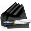 Oven Liners for Bottom of Oven - 3 Pack Large Heavy Duty Mats, 16.25”x23” Non-Stick Reusable Liner for Electric, Gas, Toasters, Grills - BPA & PFOA Free Kitchen Accessory to Keep It Clean (Black) 🍁 All In One Marketplace Canada
