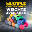 Yes4All Dumbbell Neoprene, poids et haltere, Weight Set, Hand Weights for Women, Dumbbells Pair, Free Weights (Yellow - 4lbs) 🍁 All In One Marketplace Canada