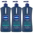 Vaseline Men 3 in 1 Body, Face & Hands Lotion 48 H Dry skin moisturizer, Fast Absorbing with Ultra hydrating lipids, 600 ml (3-pack) 🍁 All In One Marketplace Canada