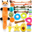 Puppy Toys 21 Pack, Small Dog Chew Toys with Rope Toys for Teething Pet Cute Squeak Toy with Treating Ball for Puppy, Small Dogs 🍁 All In One Marketplace Canada