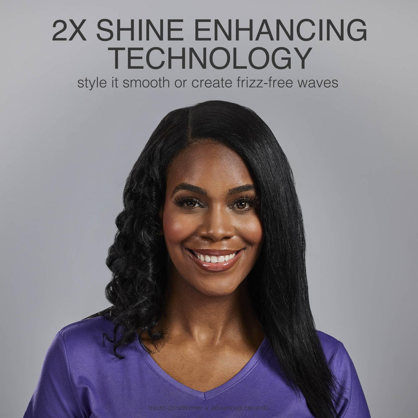 Remington Shine Therapy 1” Flat Iron, Argan Oil & Keratin Plate Hair Straightener 🍁 All In One Marketplace Canada