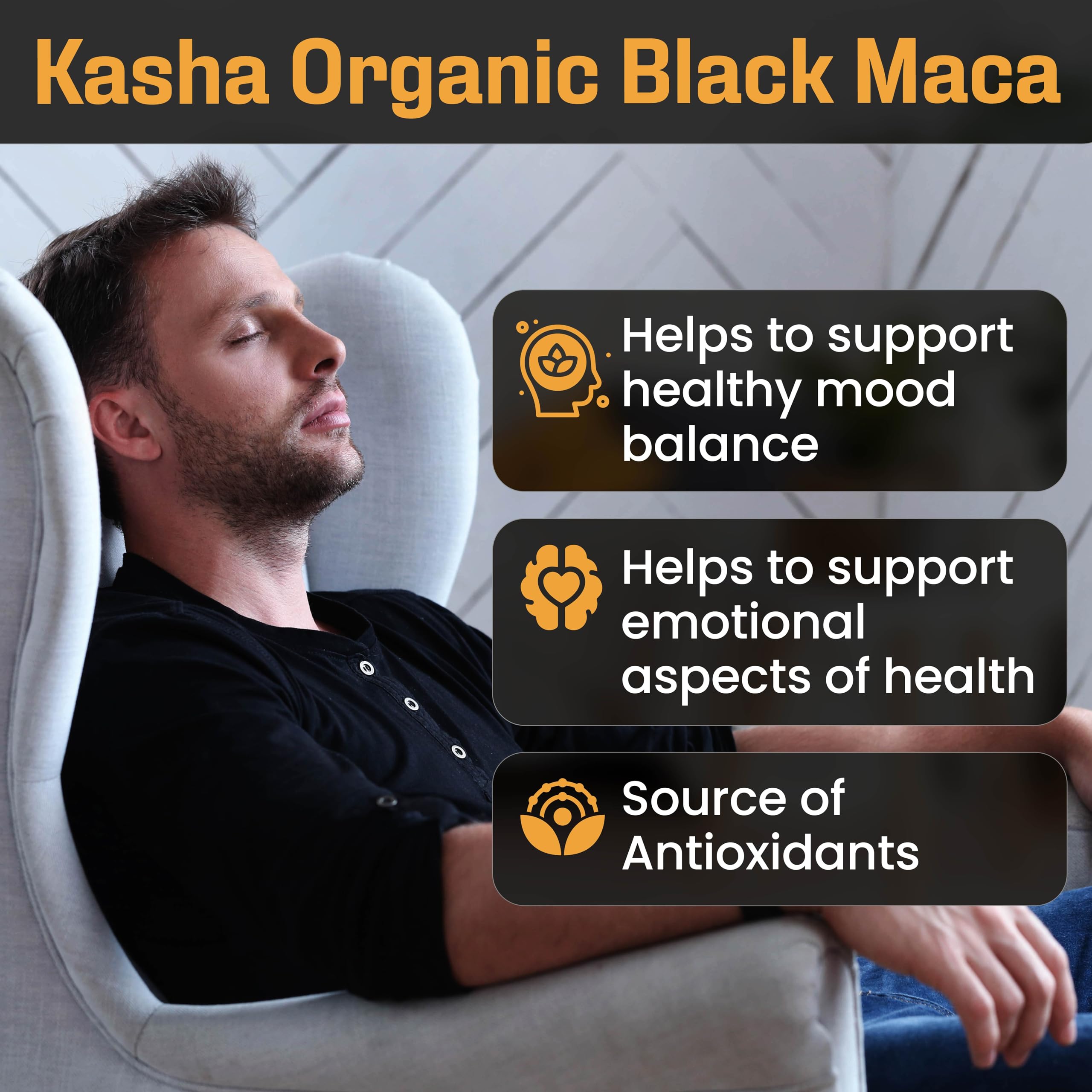 Organic Black Maca for Men & Women DHE 3000mg (Industry Strongest) with 5mg Bioperine per Capsule - Organic Gelatinized Maca for all Genders | 750 mg 4:1 Extract Maca Root / Maca Powder | Proudly Canadian | 4 Month Supply, Non-GMO, Vegan, Gluten Free, Soy