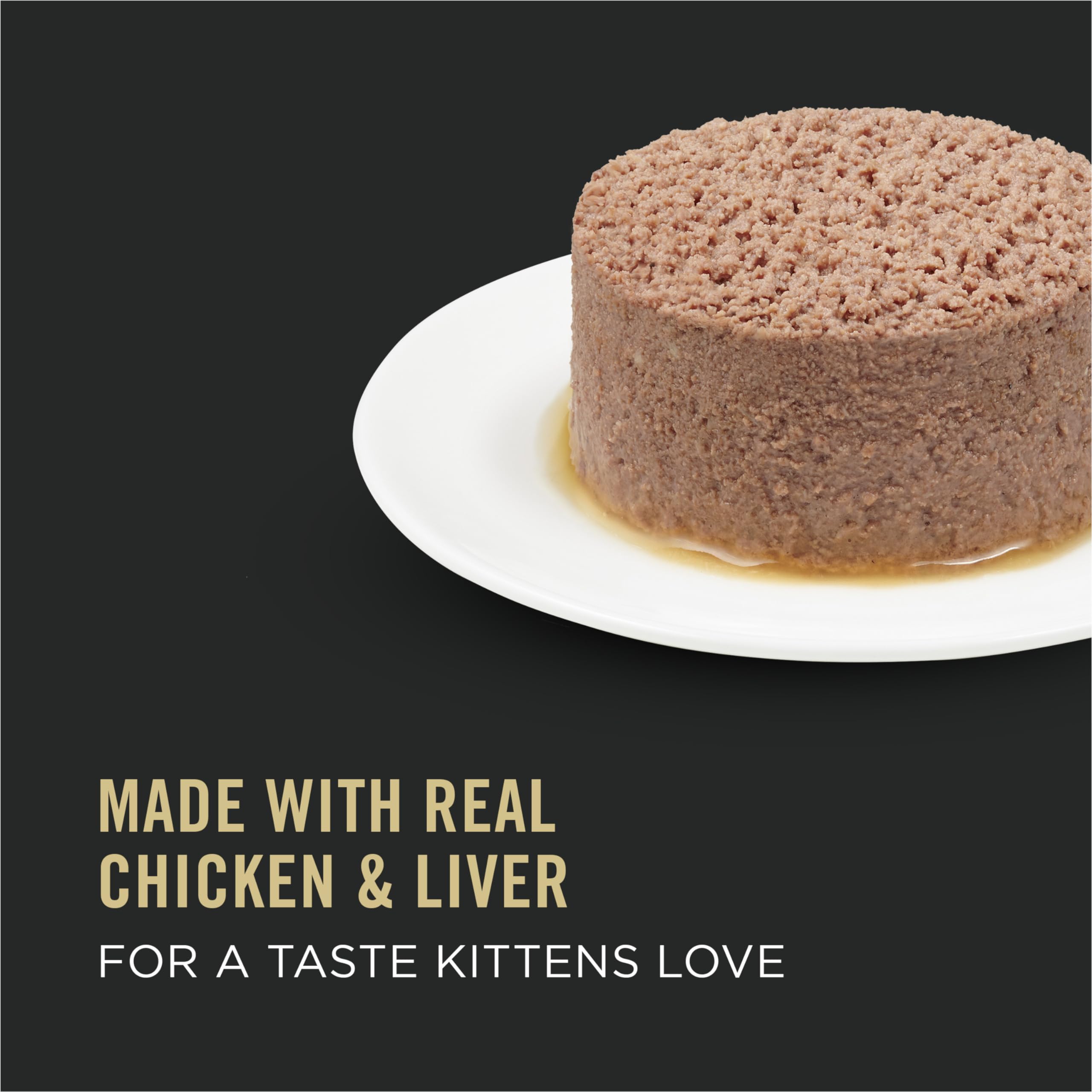Purina Pro Plan Wet Cat Food, Focus, Kitten Chicken and Liver Entrée, 3-Ounce Can, Pack of 24 🍁 All In One Marketplace Canada