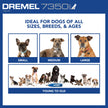 Dremel 7350-PET 4V Pet & Dog Nail Grinder, Easy-to-Use & Safe Nail Trimmer, Professional Pet Grooming Kit - Works on Large, Medium, Small Dogs & Cats 🍁 All In One Marketplace Canada