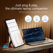 ASUS ZenScreen 15.6” Portable Monitor for Laptop (MB169CK) - Dual USB-C, Mini-HDMI, Plug & Play External Screen for Travel Dual Setup, Full HD, IPS, Anti-Glare Surface, 360° Kickstand, 3yr Warranty 🍁 All In One Marketplace Canada