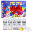 WINSONS Tie Dye Kit, 20 Colours Non Toxic Permanent Fabric Dye Art Set for Kids Women for Homemade Party Creative Group Activities DIY Gift 🍁 All In One Marketplace Canada