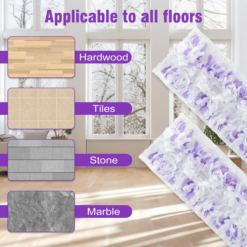 15 Pack Disposable Power Mop Refills Pads for Swiffer Power Mop,Spray Wet Pads Refill for Swiffer,Disposable Swifter Mopping Pads Refills for Multi-Surface Floor Cleaning 🍁 All In One Marketplace Canada