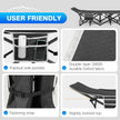 Overmont Camping Cot with Mattress - 28” Extra Wide Portable Folding Cot for Adults Load 550 LBS with Carry Bag for Outdoor Travel Home Office Nap 🍁 All In One Marketplace Canada