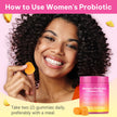 Probiotics Gummies for Women Wellness, Pineapple Flavor, 60 Gummies (1 Pack) 🍁 All In One Marketplace Canada