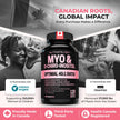Nutratology® Myo-Inositol & D-Chiro Inositol Capsules - PCOS Supplement for Women - Optimal 40:1 Ratio - For Hormonal Balance & Healthy Ovarian Function - Regulates Menstrual Cycle - 120 Capsules 🍁 All In One Marketplace Canada
